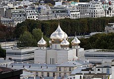 Inauguration de l'glise Orthodoxe Russe de Paris