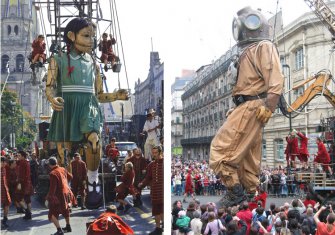 Study of the safety performance of the Great Giant and the Little Giantess - ROYAL de LUXE
